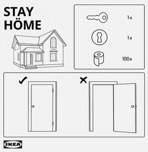 stay home